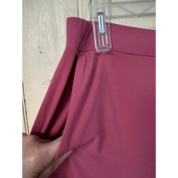 Lisa Rinna Pants Womens X-Large Wide Leg Maxi Cargo Pull-On Relaxed Pink XL QVC - Picture 6 of 12